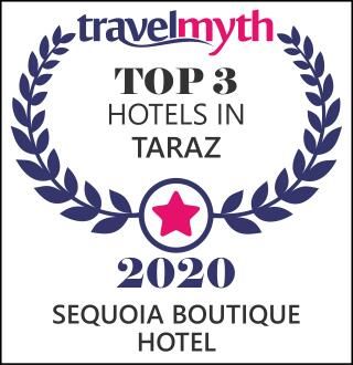 Отели типа «постель и завтрак» Sequoia Boutique Hotel Тараз-7