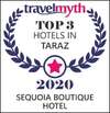 Отели типа «постель и завтрак» Sequoia Boutique Hotel Тараз-3